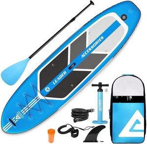 lot 65809 image: 106 Inflatable Stand Up Board Blue