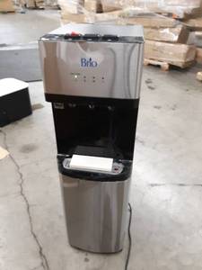 lot 65811 image: Brio Self Cleaning Bottom Loading Water Cooler Water Dispenser �� Limited Edition - 3 Temperature Settings - Hot, Cold & Cool Water NO TANK INCLUDED- RETAIL PRICE 371.00