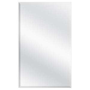 lot 55355 image: Glacier Bay Recessed  Surface Mount Frameless Beveled Bathroom Medicine Cabinet
