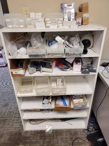 lot 31547 image: Bookshelf and Contents