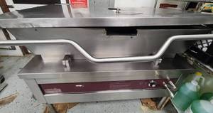 lot 1 image: Tilt skillet 40 gallons