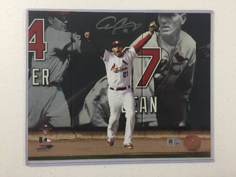 Allen Craig St. Louis Cardinals 8x10 Baseball 2011 World Series