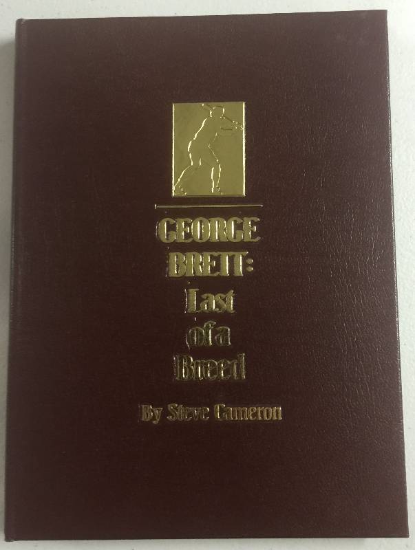 lot 1130 image: George Brett Last of a Breed Signed Hard Back Book #1764 of 3,000