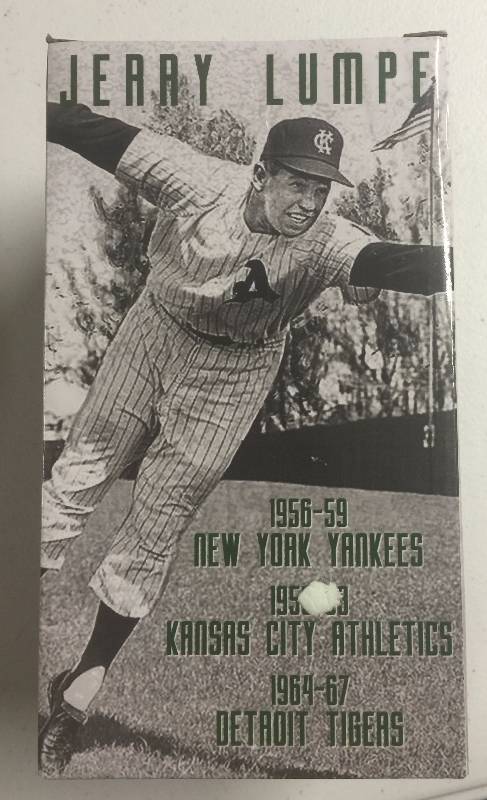 lot 1140 image: Jerry Lumpe Kansas City Athletics Stadium Giveaway Bobble Head