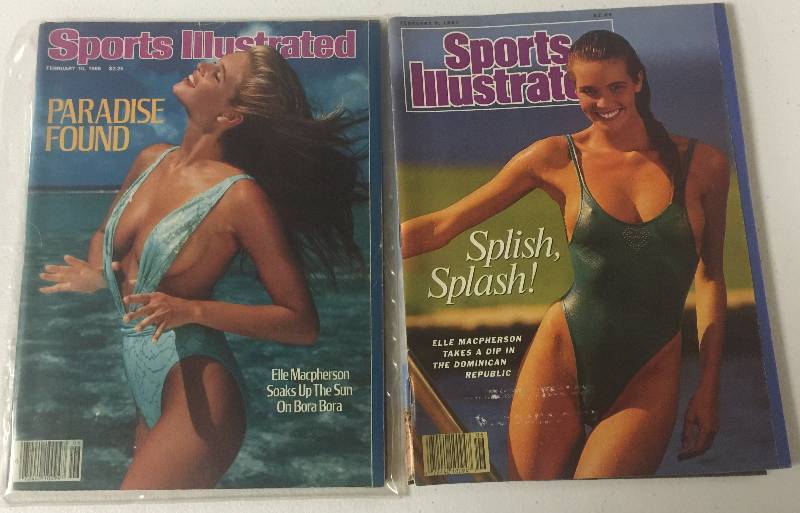 lot 1146 image: 17 Sports Illustrated Swimsuit Issue Magazines from 1987-2008