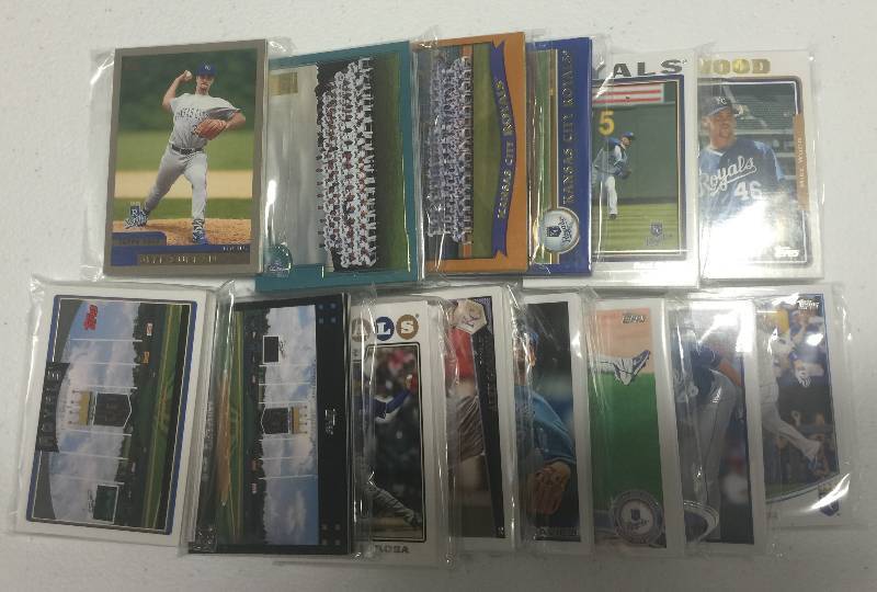 lot 1178 image: Complete 2000s Topps Kansas City Royals Team sets includes Entire Decade plus 2000-2013