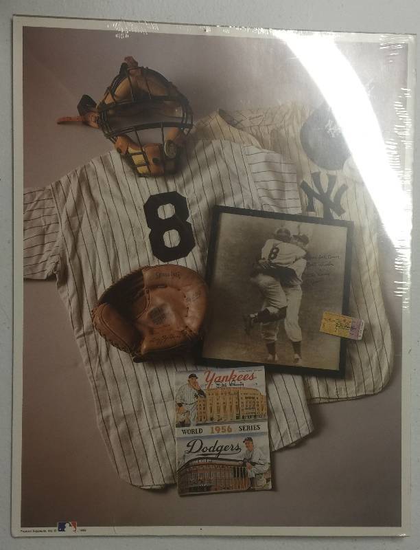 lot 1188 image: 1956 World Series Don Larsen Perfect Game Print from Original Photograph of Harry Groskinsky
