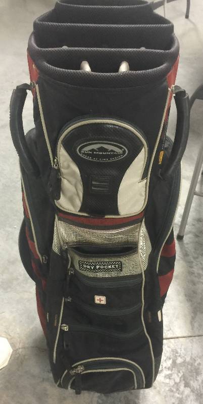 lot 1211 image: Sun Mountain Ahead of Time Design used Golf Bag