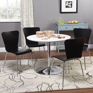 lot 34270 image: Pisa round Dining table only white