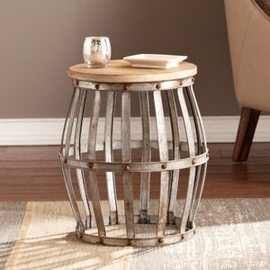 lot 34327 image: The Gray Barn Stonehall Accent Table- Retail$79.98