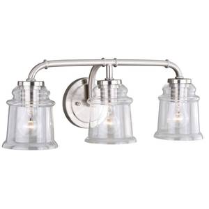 lot 34328 image: Vaxcel Toledo W0241 Bathroom Vanity Light