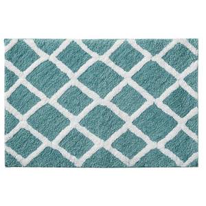 lot 34337 image: Madison Park Bittman Reversible High Pile Tufted Microfiber Bath Rug Bedding set of 2