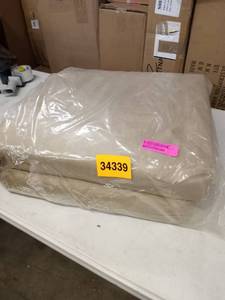 lot 34339 image: tan cushion set 1only