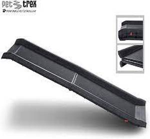 lot 34255 image: pet trex folding pet ramp portable dog black