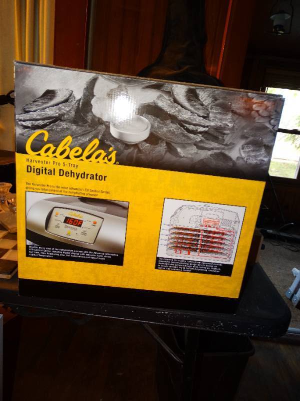 Cabela's Harvester Pro 5 Tier Tray Digital Dehydrator 54-1366 for