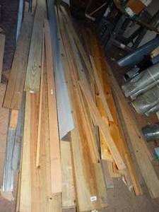 lot 38066 image: Lot of assorted lumber