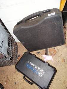 lot 38078 image: Porter Cable air nailer w case & tool w case