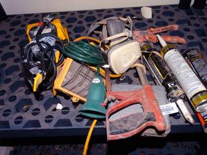 lot 38095 image: Lot of various tools & misc.