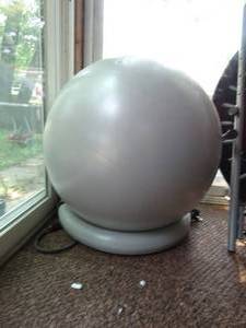 lot 38299 image: Grey Exercise Ball