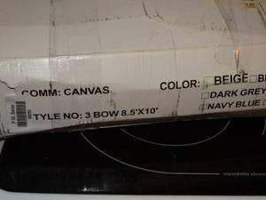 lot 38259 image: 3 bow 8.5 x 10 canvas bimini top new in box