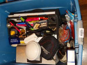lot 38236 image: Lot of assorted office supplies & misc.