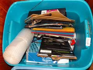 lot 38237 image: Lot of assorted office supplies & misc.
