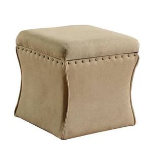 lot 19492 image: HomePop Fashion Storage Ottoman