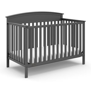 lot 19564 image: Graco Benton 4 in 1 Convertible Crib Gray