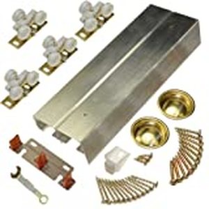 lot 19647 image: 134F Sliding Bypass Door Hardware (60 2 Door System)
