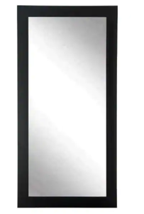 lot 19434 image: NEUTYPECHIC WALL- MOUNTED MIRROR BLACK