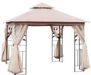 lot 19430 image: OUTSUNNY OUTDOOR GAZEBO 84C-050