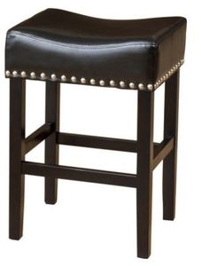 lot 19466 image: BLACK BACKLESS BARSTOOL ITEM NO.(57052.00ACA
