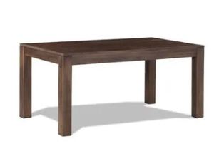 lot 19617 image: MONTAUK 63 DINING TABLE SOLID WOOD RUSTIC WALNUT ( 963211)