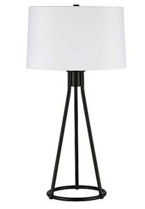 lot 19621 image: NOVA TAPERED TABLE LAMP BLACKENED BRONZE (421-36196061-000-000)