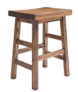 lot 19632 image: DURANGO 26 HIGH STOOL COLONIAL FINISH (ITEM # ANDU2174)
