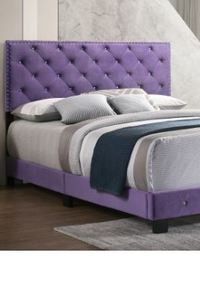 lot 19644 image: Glory Furniture Purple Full Bed