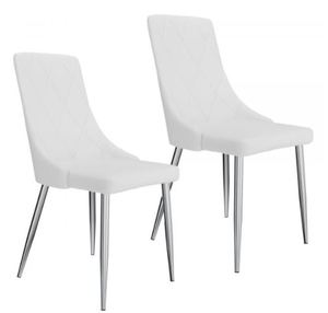 lot 19687 image: INSPIRE WHITE SIDE CHAIR