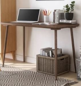 lot 19699 image: Furniture of America Domina Contemporary 47-inch Writing Desk- Retail$269.99