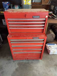 lot 1033 image: Husky Toolbox with Contents