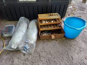 lot 1195 image: Tackle Box and Bumpers