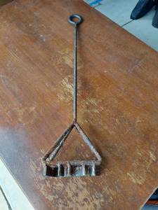 lot 1232 image: branding iron