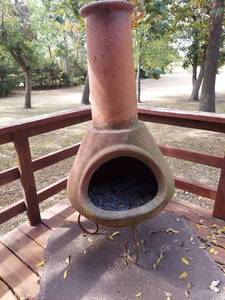 lot 1262 image: chiminea