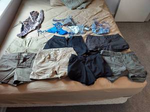 lot 1284 image: shorts and swim wear