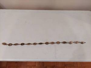 lot 1287 image: Concho belt marked Sterling