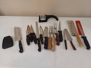 lot 1300 image: Cutlery and Sharpener