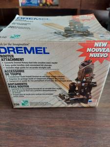 lot 1127 image: dremel router attachment