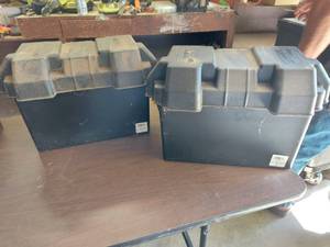 lot 1141 image: 2 battery boxes