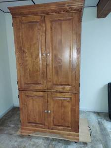lot 1389 image: Armoire - no contents - in Basement