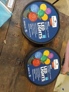 lot 1428 image: 2 packages LED Christmas lights