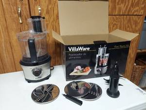 lot 1442 image: villaware food processor